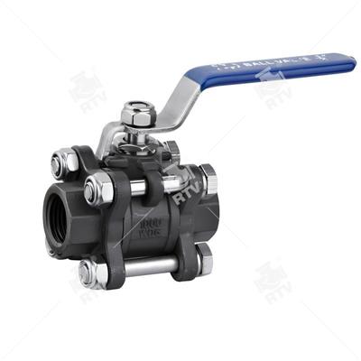 WCB 3PC Thread/SW Ball valve